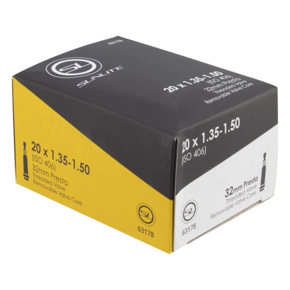 Sunlite Standard Presta Valve 20x1.35-1.50 (406x37-45) PV 32mm 0d
