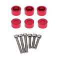 thumbnail image 2 of Perno prisionero del colector de admisión de del motor M6 de 6 piezas para rojo Sunnimix Motores Arandela de tornillo, 2 of 8