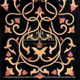 thumbnail image 4 of Custom Made Black Marble Dining Table Top with Pietra Dura Inlay Design | Handcrafted Inlay Dining Table Top for Elegant Interiors-36x60 Inch, 4 of 4