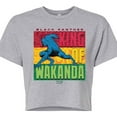 thumbnail image 3 of Marvel Black Panther - King Of Wakanda - Juniors Cropped Tee, 3 of 5