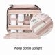 thumbnail image 4 of Toiletry Bag Travel Bag With Hanging Hook Water Resistant Makeup Cosmetic Bag, 4 of 5