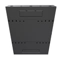 thumbnail image 2 of NavePoint 3U Vertical Server Rack Enclosure, Low Profile, 23.6" Deep, Max Weight Capacity 132 lbs - 3U Network Cabinet Vertical Wall Mount, Perforated, Black, 2 of 4