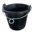 thumbnail image 1 of Cubo de goma para pienso con asa, contenedor portátil y fácil de transportar, cubo de almacenamiento para agua y pienso para ganado en corrales y, 1 of 8