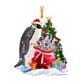 thumbnail image 1 of De Árbol De Navidad, Colgante De Madera De Dibujos Animados, Decoración Colgante De Navidad Para Fiesta De Navidad Y Vacaciones Speravity HA040845-01, 1 of 6