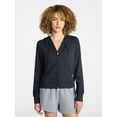 thumbnail image 2 of Athletic Works Women's and Women's Plus ButterCore Zip Front Hoodie, Sizes XS-4X, 2 of 6