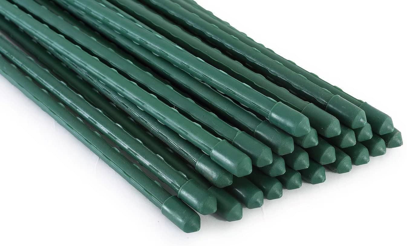 Durable Plastic Coated Steel Plant Support Garden Stakes Durable Plastic Coated Steel Plant Support Garden Stakes