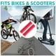 thumbnail image 3 of Puños de Bicicleta de 22 mm, Puños de Bicicleta de Carretera, Antideslizantes, Amortiguadores, Tapón para el Extremo de la Barra, Pieza de Bicicleta, Color, 3 of 8