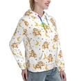 thumbnail image 3 of Hoodies for Women - Cute Banana Monkey Comfrt Colour Drawstring Women'S Fashion Hoodies & Sweatshirts, Fall Outfits Clothes for Women 2024 Pullover with Kangaroo Pocket, 3 of 7