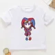 thumbnail image 3 of Camiseta de algodón con estampado de circo digital increíble para niños, camisetas de verano para niñas, ropa para bebés, camiseta de manga corta con dibujos animados para niños, 3 of 5