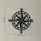 thumbnail image 4 of Nautical Compass Wall Hanging Decoration Living Room Bedroom Office Porch Garden Patio Beach Theme Home Ornaments, 4 of 5