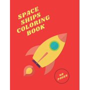 Space Ships Coloring Book (Paperback)