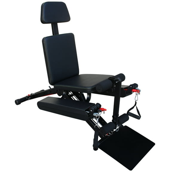 【LuckyNote】Fitness Chair Multifunction Adjustable Strength Training Bench for Full Body Workout Weight Bench with Fast Folding for Home Gym