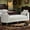 Beige, variant on Shaiailed 77" Cushioned Bench for Bedroom End of Bed King Size,End of Bed Sofa,Chenille King Bed Bench,Oversized Window Bench with 2 Pillows,Orange Chaise Lounge Bench Living Room