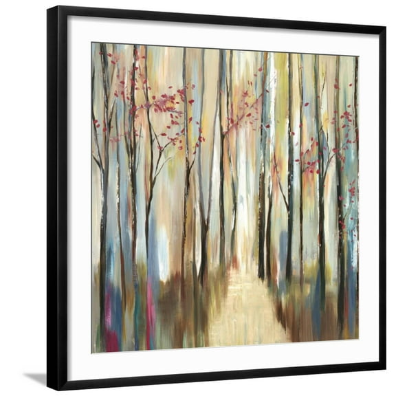 Art.com Sophie's Forest Art Print by PI Studio, Black Frame Wall Art, 29" x 29"