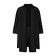 thumbnail image 4 of Conjunto de blusa y pantalones cortos de manga larga con cuello vuelto liso para mujer Wmkox8yi  bvn4004, 4 of 8