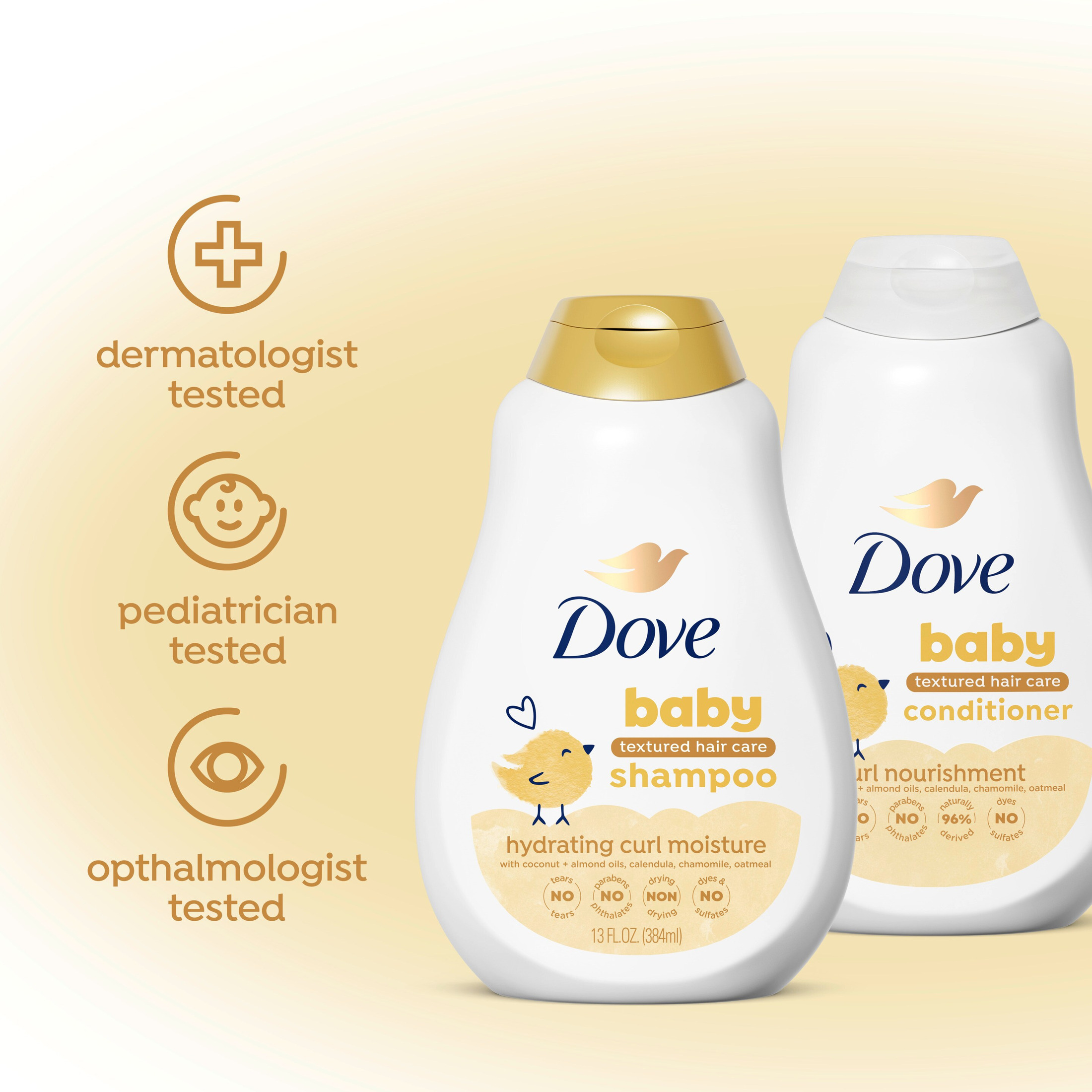 Baby Dove Curl Nourishment Baby Shampoo, 13 fl oz photo 8