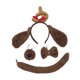 thumbnail image 3 of Diadema con orejas de perro, adorable disfraz de cachorro para Halloween Estilo D, 3 of 9