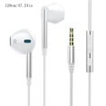 thumbnail image 2 of Apple A1rPods Wired Microphone 3.5mm In-ear Sports Earbuds Sports Metal Gaming Bass Headphones,20 h de Autonomía, Micrófono, Compatibles con iPhone Android y Dispositivos Bluetooth, 2 of 8