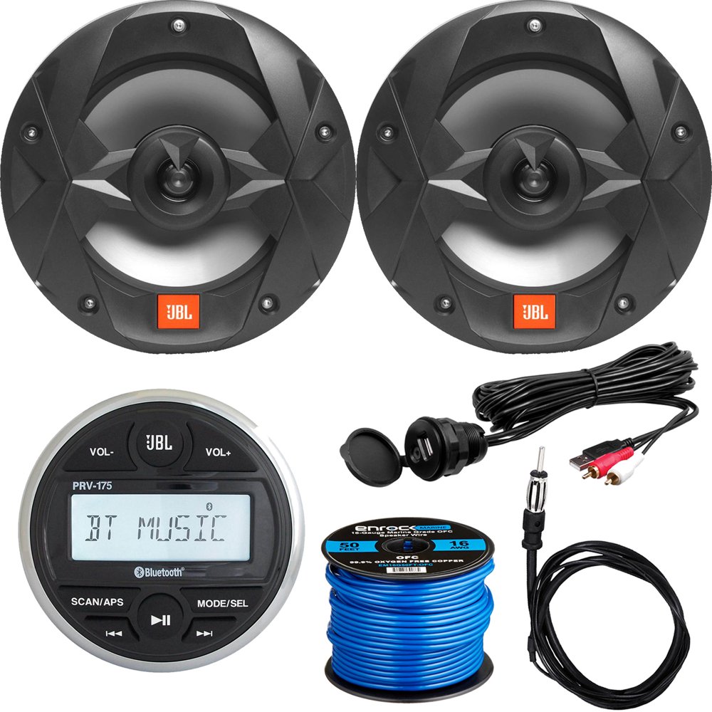JBL PRV175 Marine Bluetooth USB AUX Digital Media