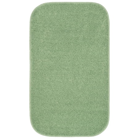 Garland Rug Gramercy Washable Polypropylene Deep Fern Bath Rug, 20" x 34"