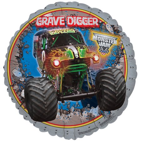Monster Jam Party Supplies Foil Balloon Walmart Com