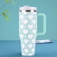 thumbnail image 3 of Taza termal del vaso del agua 40oz con la capacidad grande de la manija para las bebidas calientes frías, 3 of 6