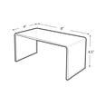 thumbnail image 2 of Clear Acrylic Riser Pedestal Display 8"W x 4"D x 4.5"H, 4-Pack, 2 of 2