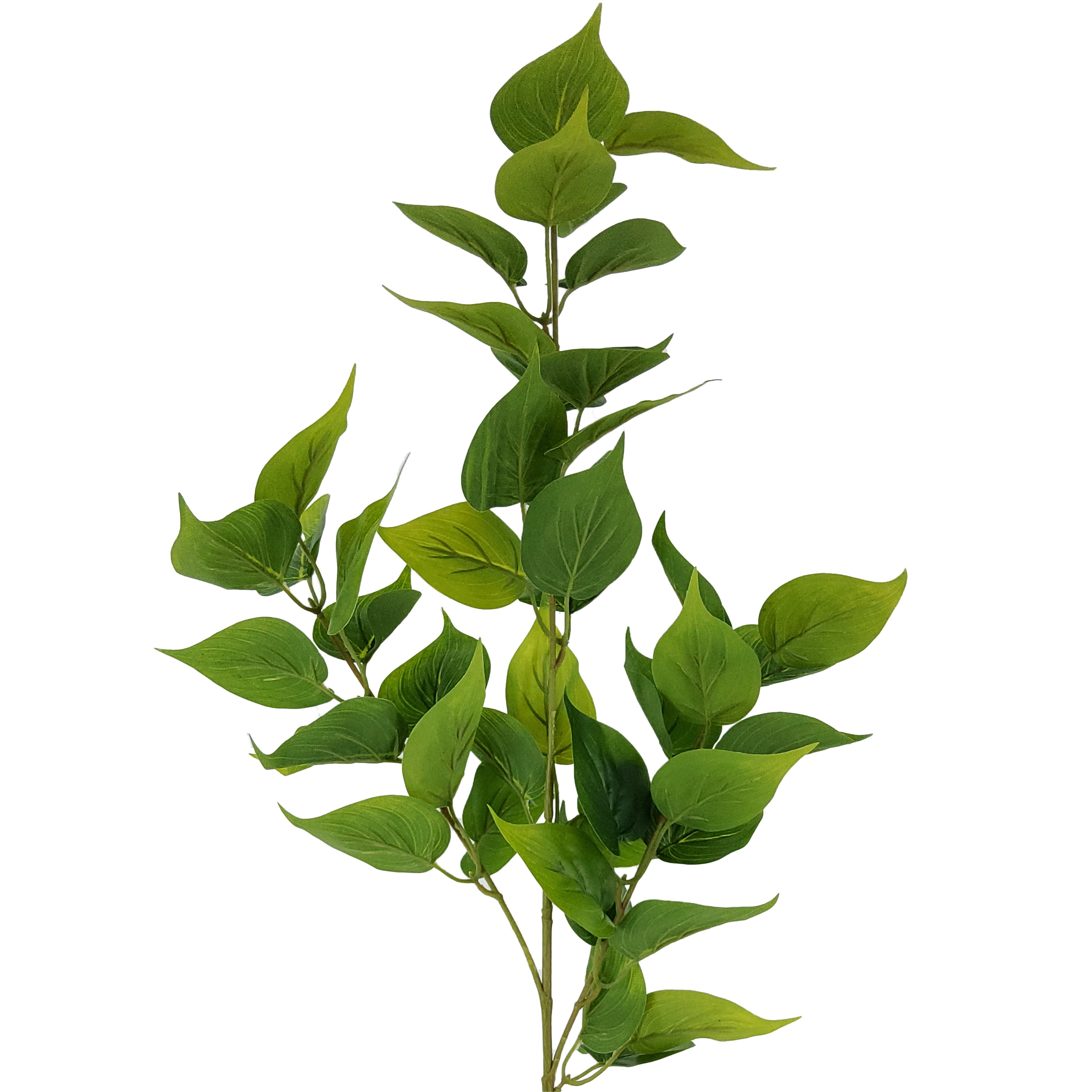 Mainstays 31 in Indoor Artificial Pothos Stem, Green Color.