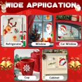 thumbnail image 6 of 227 PCS Christmas Snowflake Window Clings Decoration, Christmas Window Stickers, Indoor Xmas Party, Snowflake Santa Claus Reindeer Decals, Thanksgiving Party Décor, Winter Holiday Decor Home Party., 6 of 7