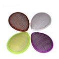 thumbnail image 3 of Material de hilo de cáñamo 13 cm Soporte para sombreros con forma de gota de agua DIY Soporte para sombreros de material de cáñamo Uso versátil, 3 of 5