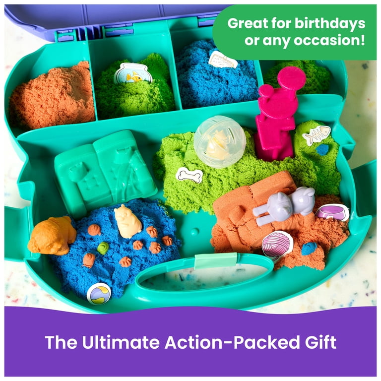 Kinetic Sand Pet Clubhouse Playset with Molds photo 8