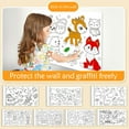 thumbnail image 3 of HLONK UOYOTT Children‘s Drawing Roll Creative Hand-painted Painting Paper Graffiti S D Heat, 3 of 6