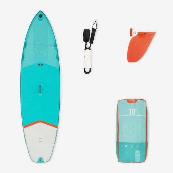 Decathlon ITIWIT - 10FT Inflatable Stand up Paddle Board 10'x32"x5" - upgraded SUP paddle boards - Free Aluminum Paddle