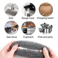 thumbnail image 5 of Stainless Steel Scourers(Pack of 6)Stainless Steel Sponges,Steel Wool Scrubber Pad Used for Dishes, Pots, Pans, and Ovens, 5 of 6