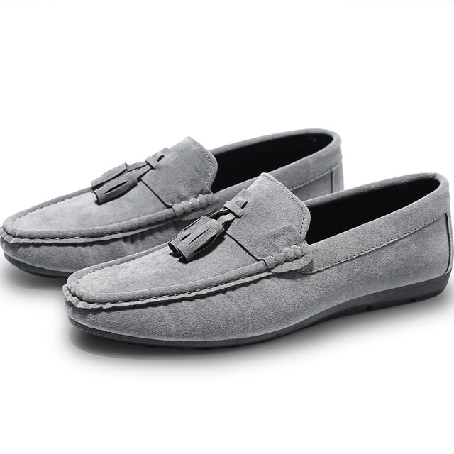 Mocasines Formales De Gamuza Zapatos Casuales De Vestir Elegante