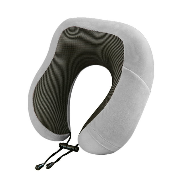Almohadas de Cuello para la Almohada de Cuello de Tela de Viaje, Almohada de Cuello de Espuma Lenta, Almohada de Viaje de Oficina de Negocios, Almohada de Cuello en Forma de U