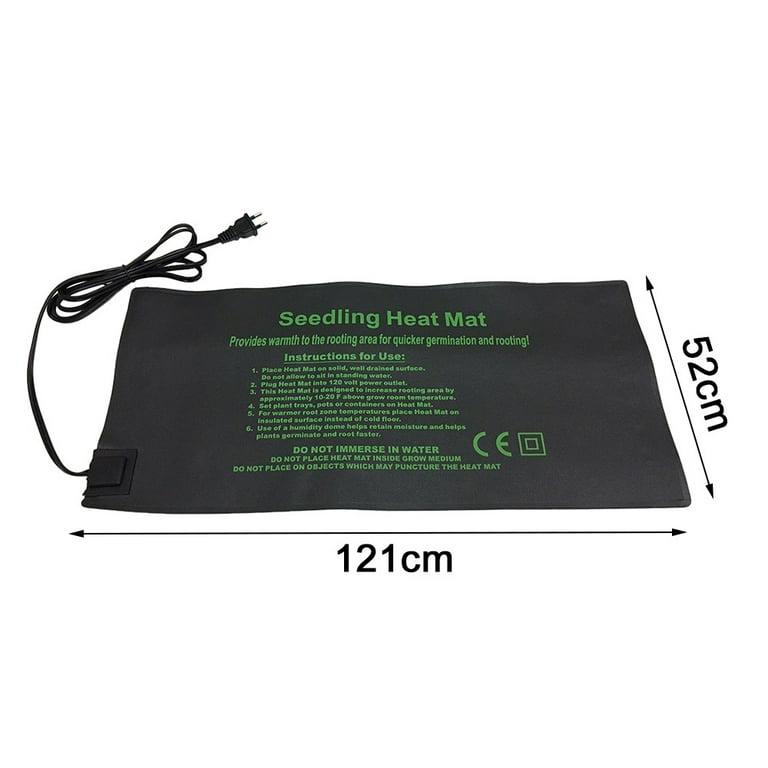 RHS Propagation Heat Mat, Hydroponic Heating pad with Durable Waterproof  Design, Made in USA, 1 Pack 11 x 36 inches