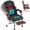 black, variant on Office Chair with 6-point Vibration Massage and Shoulder Heated,Big and Tall Desk Chair, Reclining Computer Chair,Black