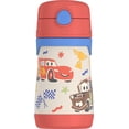 thumbnail image 1 of Botella infantil THERMOS de acero inoxidable de 300 ml con pajita abatible, 1 of 5