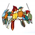 thumbnail image 1 of Ventana Atrapasol De Acrílico Multicolor Para Pájaros, Adornos De Pájaros, Colgante Para Decoración Del Hogar, Regalos Para Amantes De Los Pájaros Kearding HA040695-02, 1 of 6