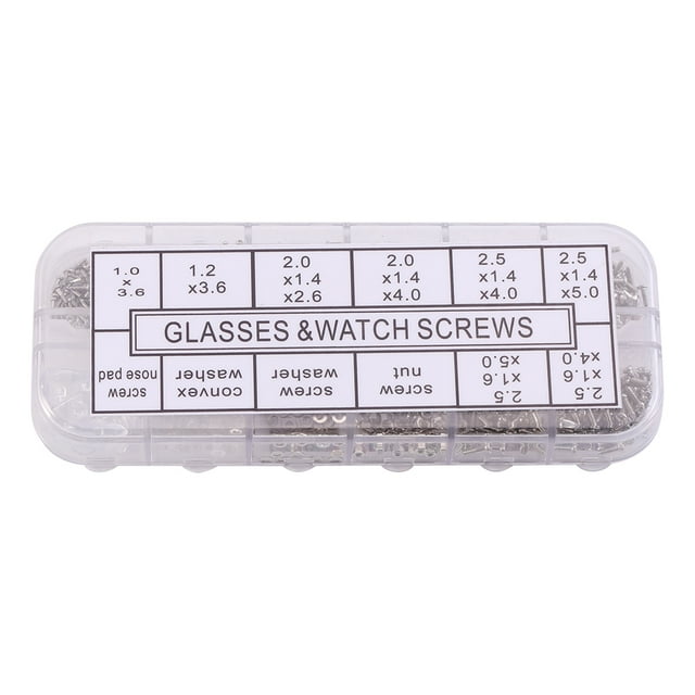 Watch Screw Kit Screws Tool Kit Screws Nuts Tool Kit + + Screwdriver Eyeglass Repair Tool Glasses Screws, For Cell Phones Home