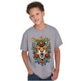 thumbnail image 3 of Stay Wild Tiger Head Rose Tattoo Crewneck T Shirts Boy Girl Teen Brisco Brands M, 3 of 6