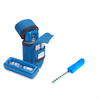 Insulin Protector Case Blue and Medi-Clip Bundle