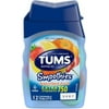 TUMS Smoothies Antacid Tablets Assorted Fruit 12 ct
