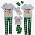 thumbnail image 1 of Pijamas familiares navideños a juego, conjuntos de pijamas grises para mascotas, Navidad en julio, 1 of 3