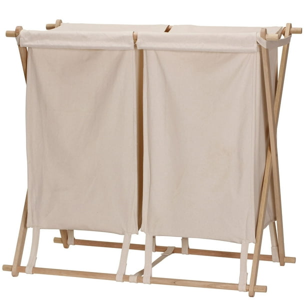 Household Essentials XFrame Double Laundry Hamper Sorter