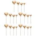 thumbnail image 1 of 20 piezas de palillos románticos para cupcakes con forma de corazón, decoración insertada para pasteles, adornos para cupcakes con forma de corazón, 1 of 6