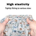 thumbnail image 7 of HELLHERO Butterfly Floral Rollator Walker Cover for The Elderly Stretchable Material Walker Seat Cover and Seniors Adult Breathable Fits Rollators, 7 of 7