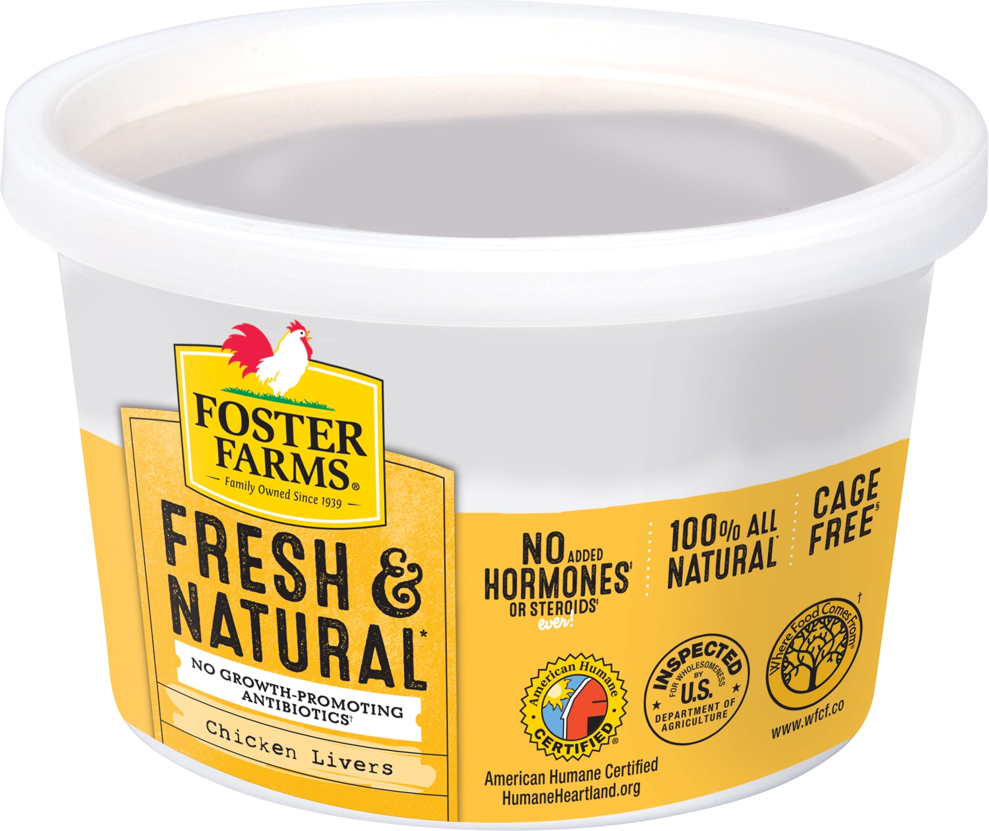Foster Farms Chicken Liver , 1.0 1.5lbs