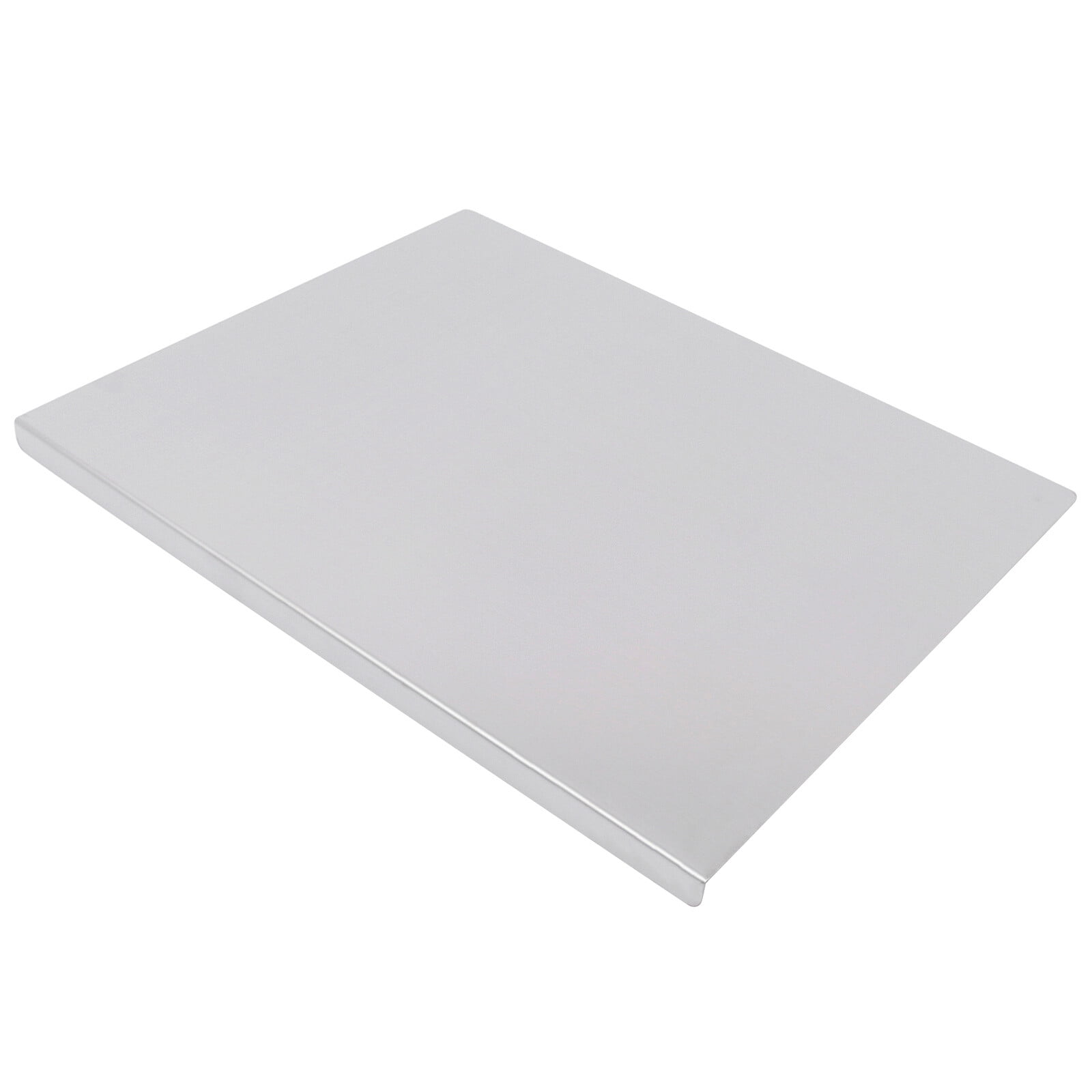Stainless Steel Cutting Board, Counter Top Protector with Front Overhang for Kitchen 19.6 X 15.7 X0.5in